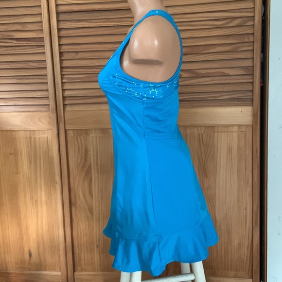 Kyodan tennis dress turquoise size small - Picture 2 of 8